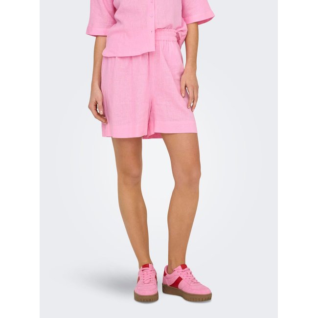 Short ONLBRUXELLES Regular Fit Lin Short prism pink <span itemprop=
