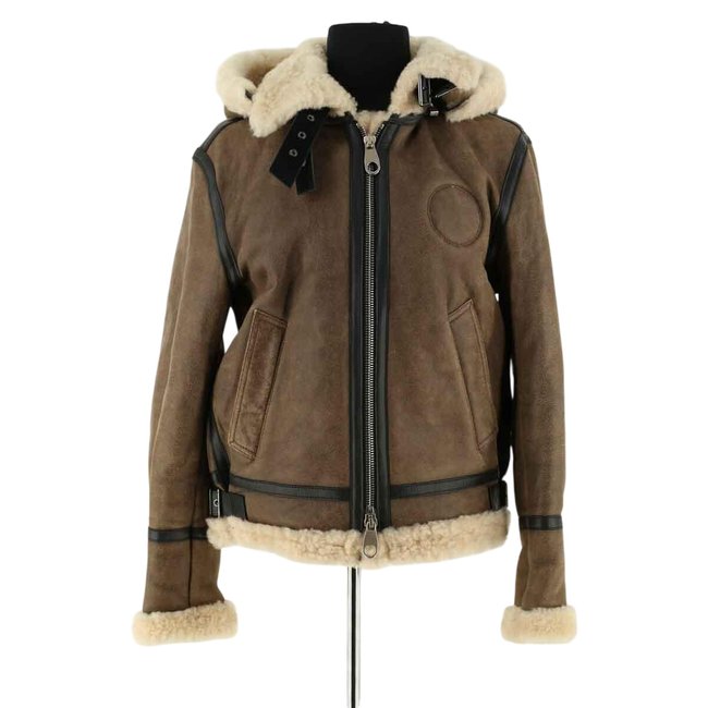 Manteau - Très Bon État marron <span itemprop=