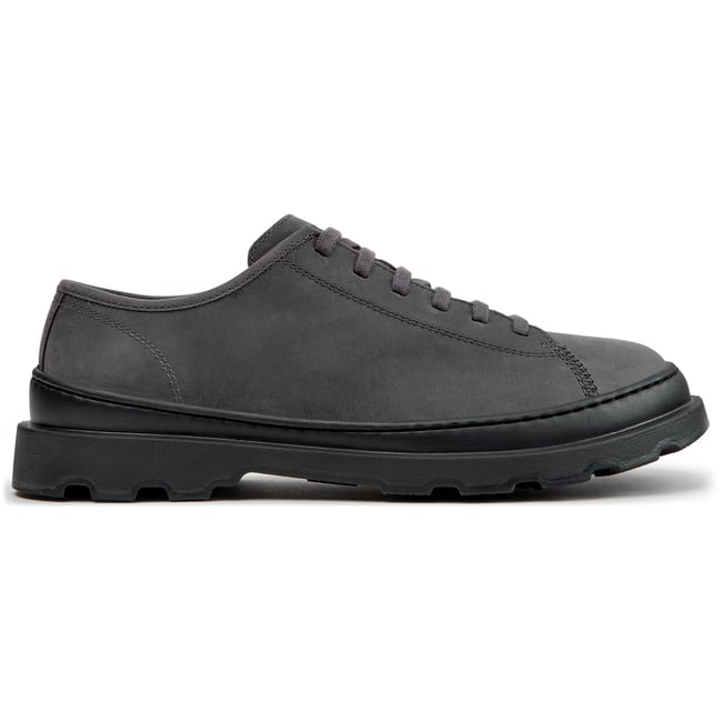 Derbies Brutus+ Nubuck Leather gris moyen 003 <span itemprop=