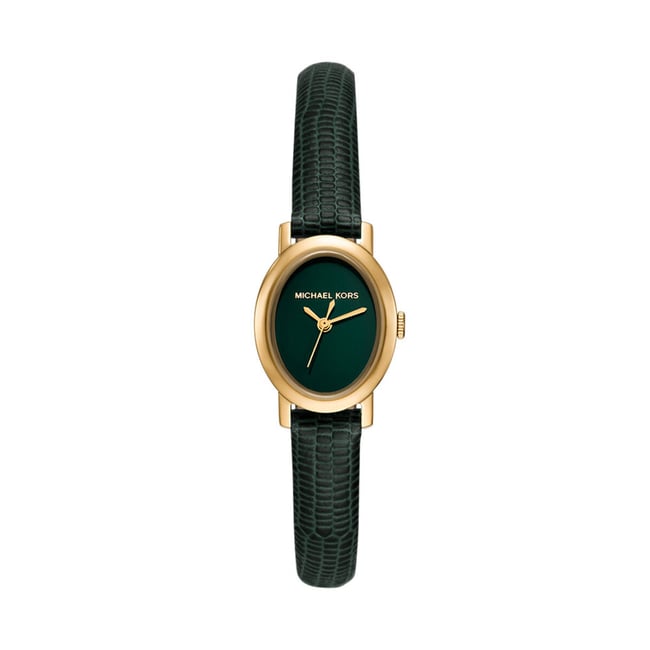Montre Analogique  MAUDE doré vert vert <span itemprop=
