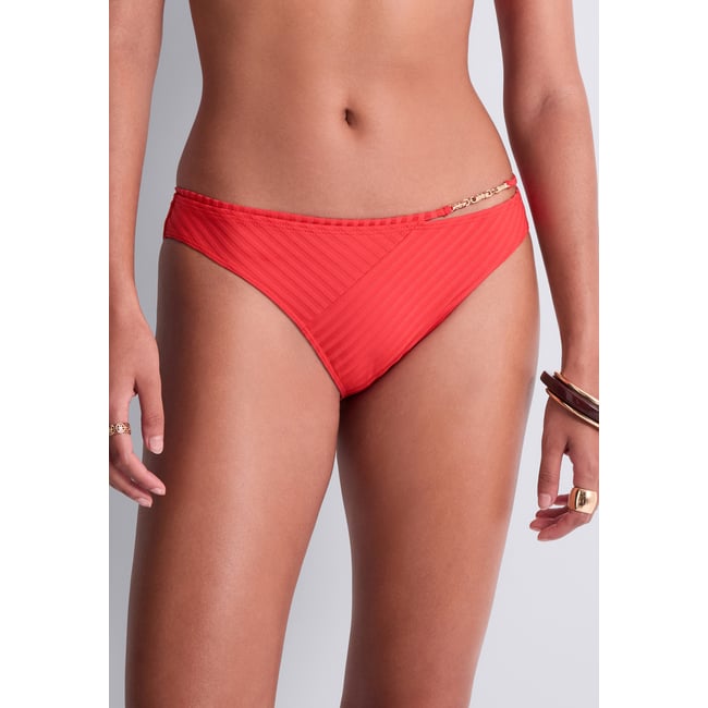 Bas de maillot de bain bresilien Sun Pop. corail <span itemprop=