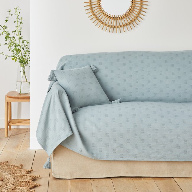 Plaid uni coton, Nado - LA REDOUTE INTERIEURS