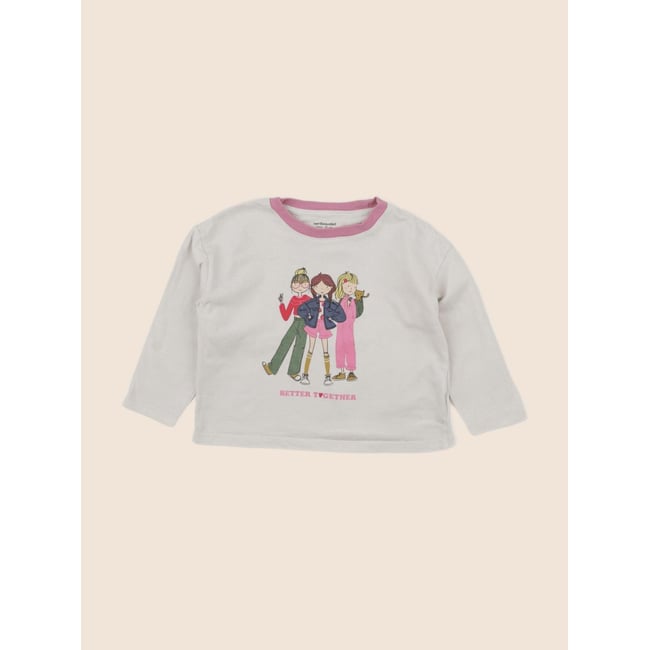 Tee-shirt - Très bon état beige <span itemprop=