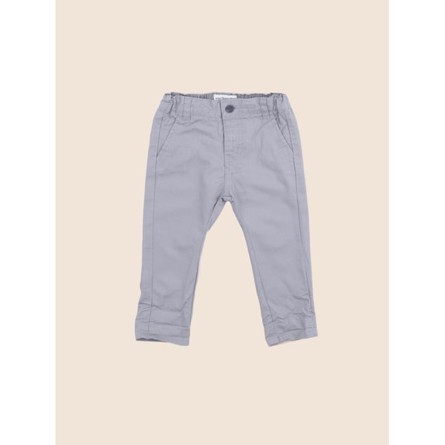 Pantalon - Très bon état gris <span itemprop=