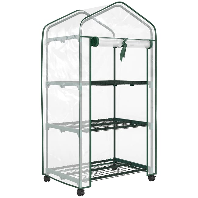 Serre PVC Transparent - OUTSUNNY