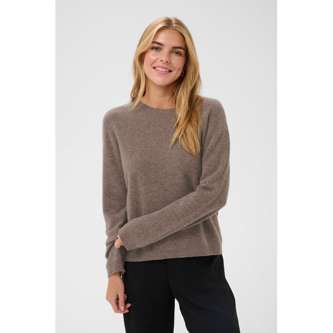 Pullover tricoté - CREAM