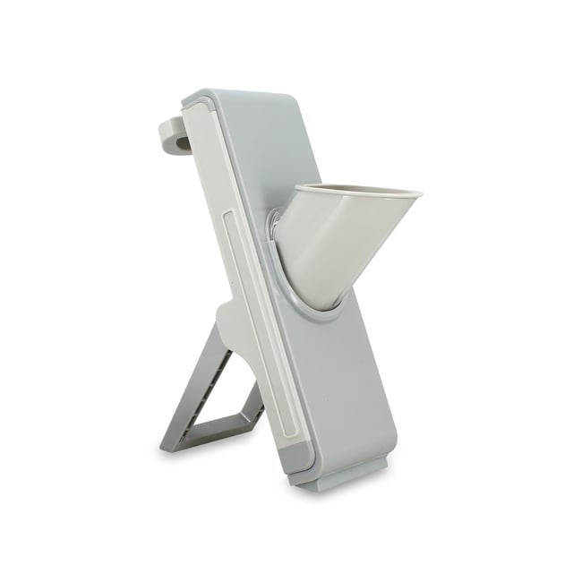 Mandoline verticale en polypropylène gris <span itemprop=