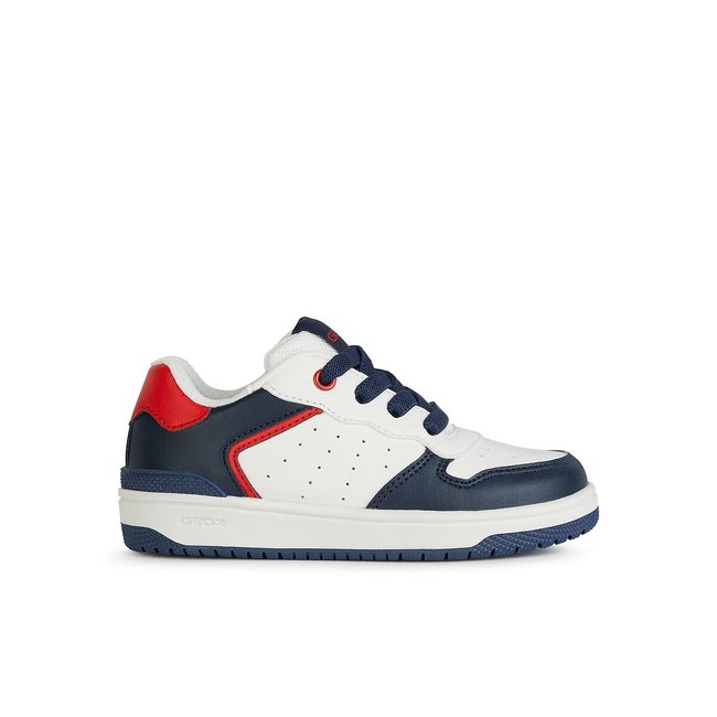 Sneakers traspiranti Washiba bianco/navy GEOX