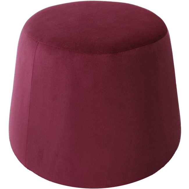 Pouf en velours Dome - JARDINDECO