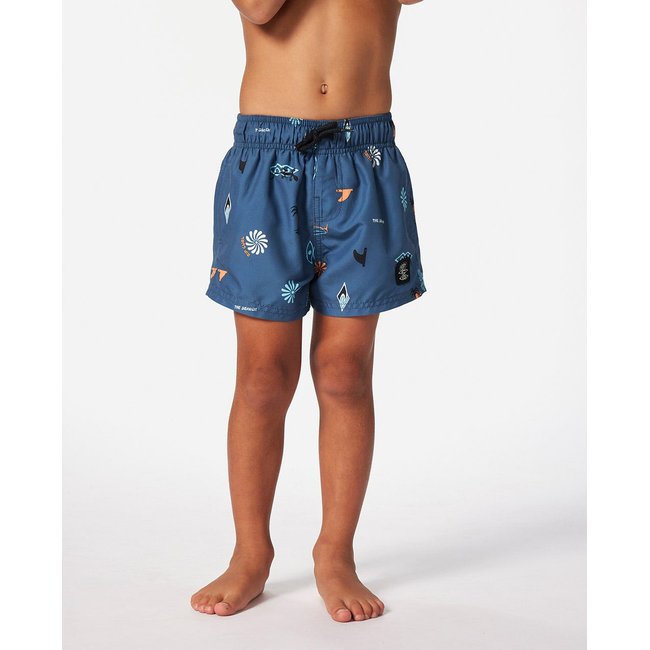 Short de bain VOLLEY Grom Energy Enfant bleu <span itemprop=