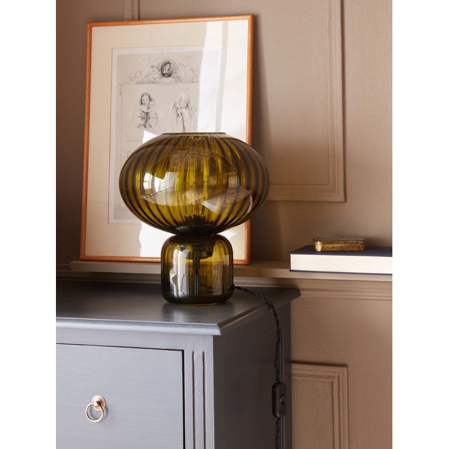 Lampe Martin en verre ciselé - CYRILLUS
