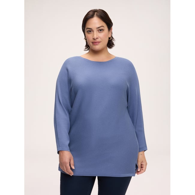 Pull à côtes horizontales - FIORELLA RUBINO