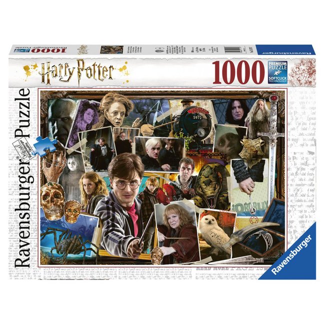 Puzzle 1000 pièces - Harry Potter contre Voldemort multicolore <span itemprop=