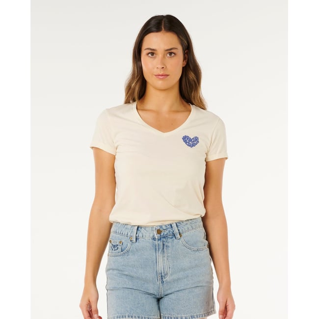T-shirt Rc Heart col V - RIP CURL