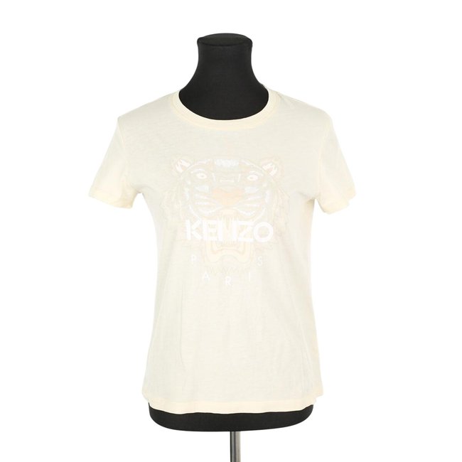 T-shirt en coton - Très Bon État ecru <span itemprop=