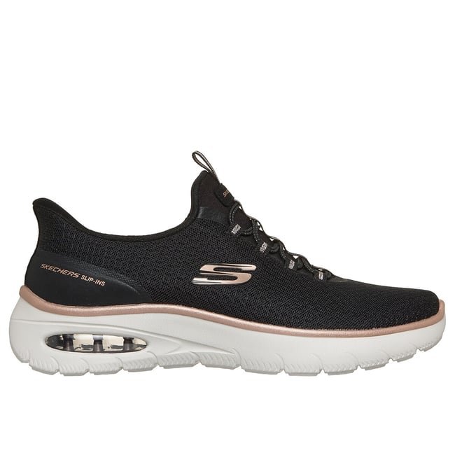 Baskets Slip-Ins: SKECH-AIR SUMMITS-SOFT RADIAN noir <span itemprop=