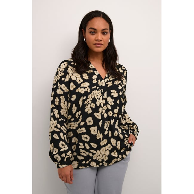 Blouse à manches longues - KAFFE CURVE