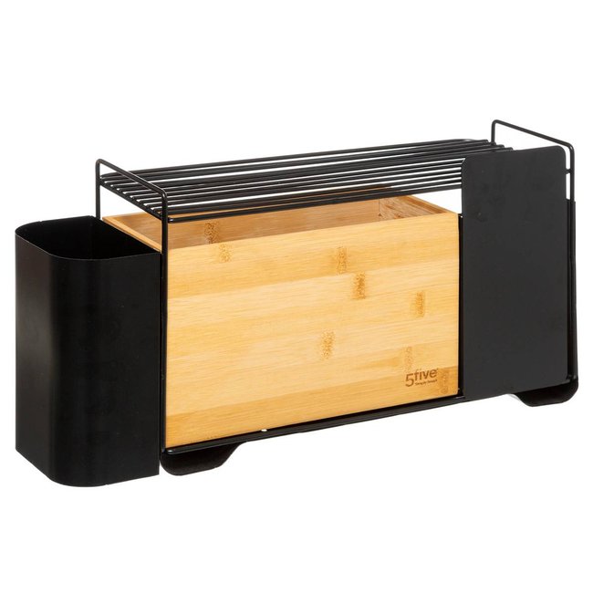 Organiseur 5 compartiments NERA Couleur noir <span itemprop=