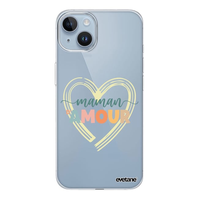 Coque 360 iPhone 14 Plus maman d'amour <span itemprop=