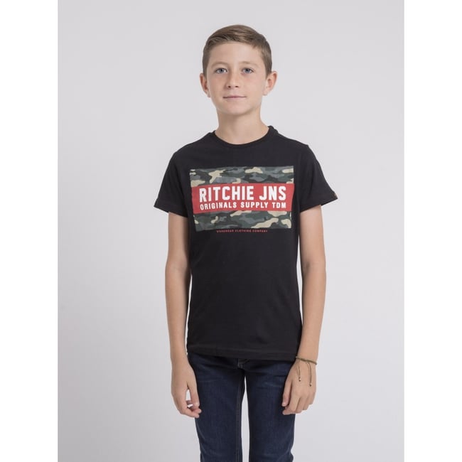 T-shirt Col Rond Pur Coton Jardin-j - RITCHIE