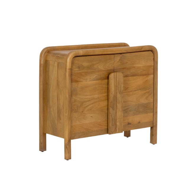 Buffet en bois de manguier FÉODOR Couleur bois clair <span itemprop=