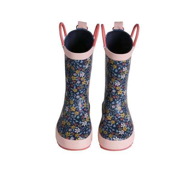 Bottes De Pluie Enfant VERTBAUDET – Taille 26, Bicolores Avec Boucle Fantaisie
