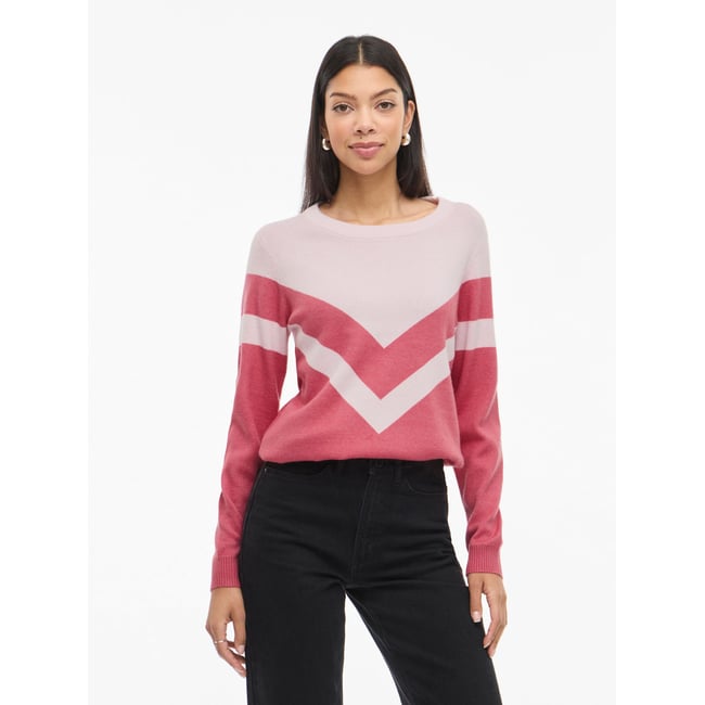 Pull En Maille rose - cherry blossom <span itemprop=
