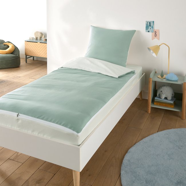 Caradou® avec couette bicolore uni <span itemprop=