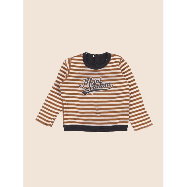 Tee-shirt - Bon état gris, marron <span itemprop=