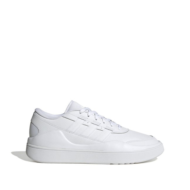 Baskets cuir Osade blanc <span itemprop=