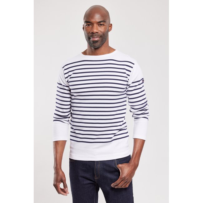 Marinière col bateau en coton épais AMIRAL - ARMOR-LUX