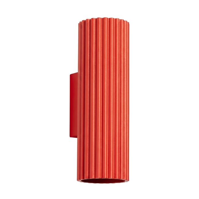 Applique murale Aluminium Rouge GU10 2 KARBON Couleur rouge <span itemprop=