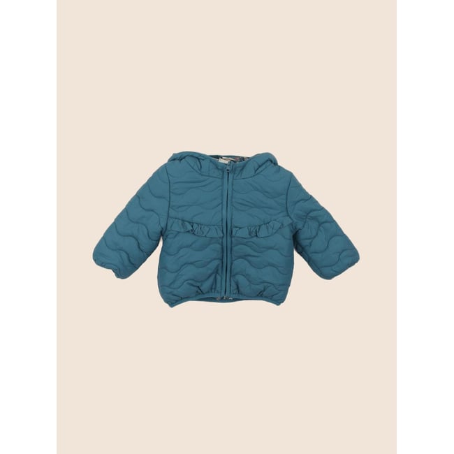 Doudoune - Très bon état bleu <span itemprop=