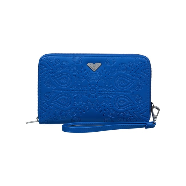 Portefeuille zippé. bleu dutch blue <span itemprop=