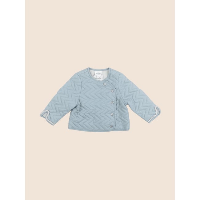 Gilet - Très bon état bleu <span itemprop=