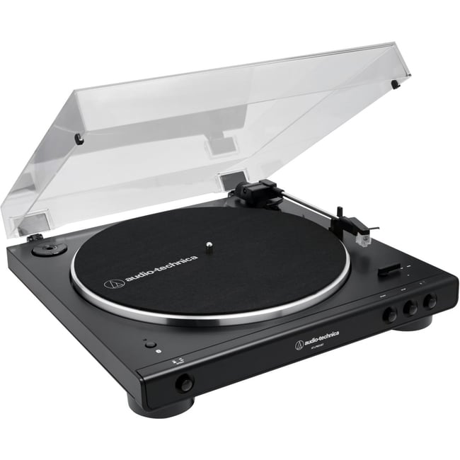 Platine vinyle AT-LP60XBTBK noir <span itemprop=