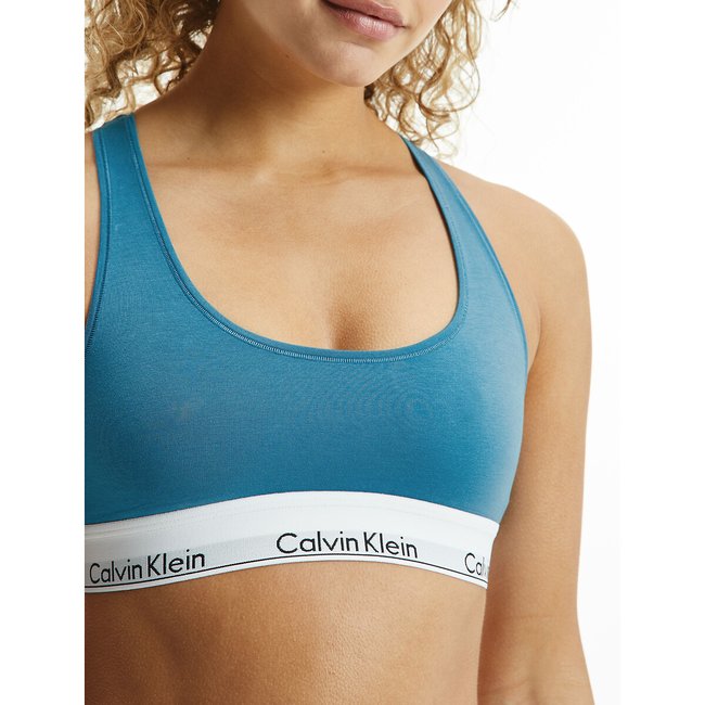 Brassière MODERN COTTON turquoise <span itemprop=