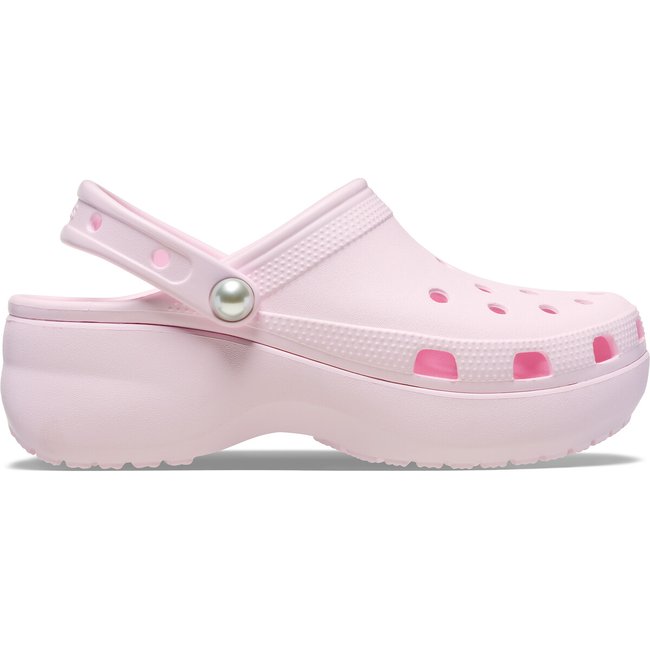 Clogs Classic Pearl mit Plateausohle blassrosa <span itemprop=
