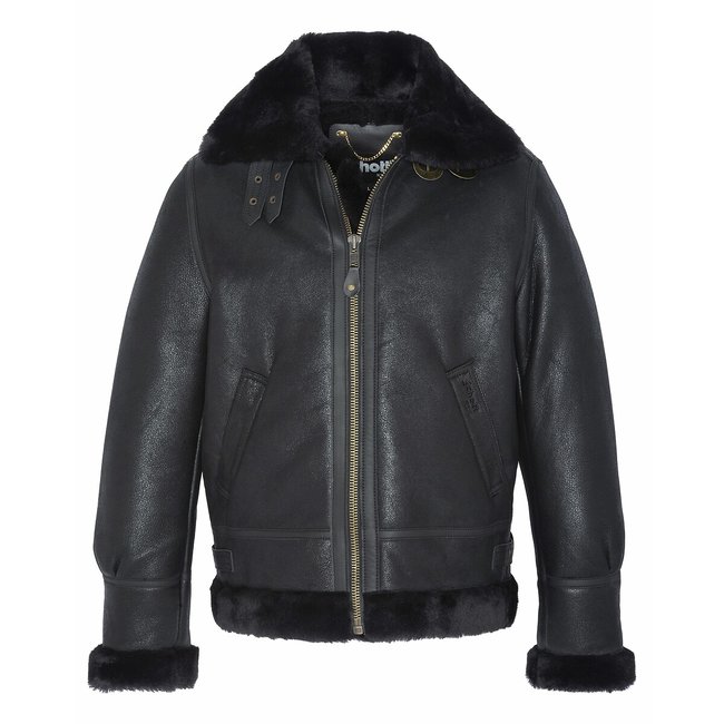 LC 1259 Leather Aviator Jacket, black, SCHOTT
