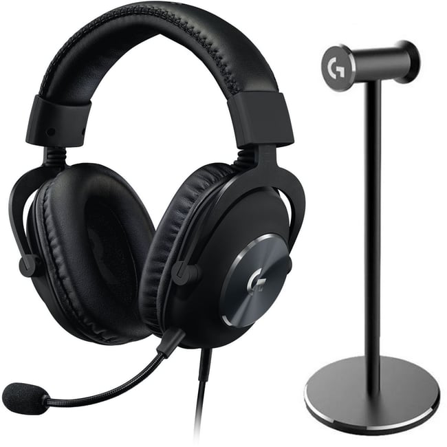 Casque gamer G PRO X GAMING Casque + Support noir <span itemprop=