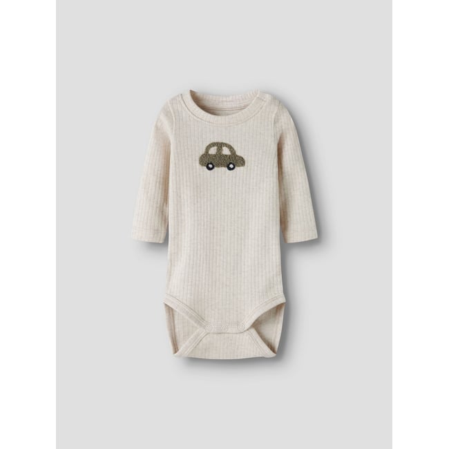 Barboteuse blanc - peyote melange1 <span itemprop=