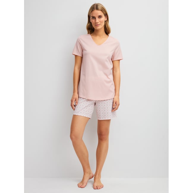 Pyjama court manches courtes Coton BLOOMING NIGHTS - CALIDA
