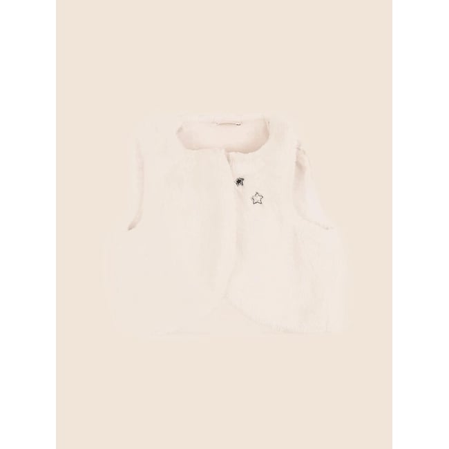 Gilet - Très bon état beige <span itemprop=
