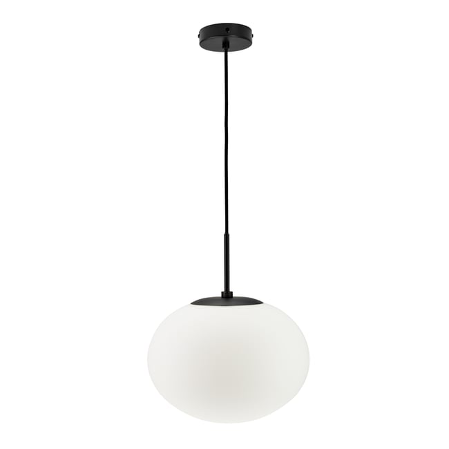 Suspension en Métal / verre PRINCESS Couleur noir <span itemprop=