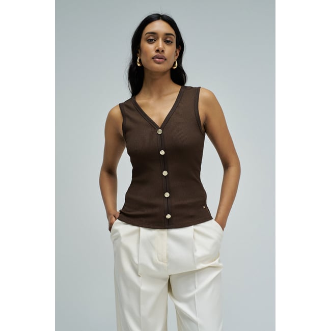 TOP CÔTELÉ - SALSA JEANS