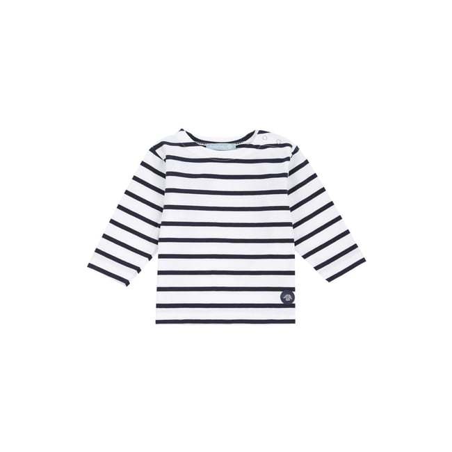 Marinière col bateau en coton léger BEG MEIL BABY - ARMOR-LUX