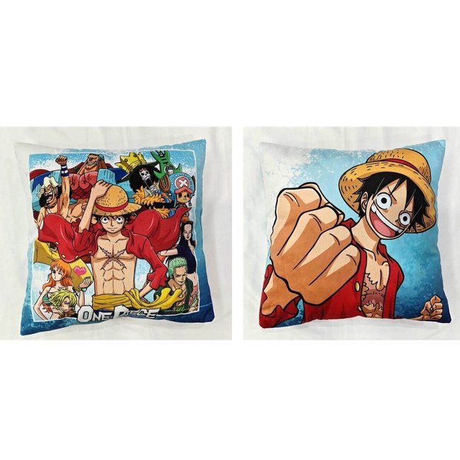 Coussin Décoratif Enfant Manga bleu <span itemprop=