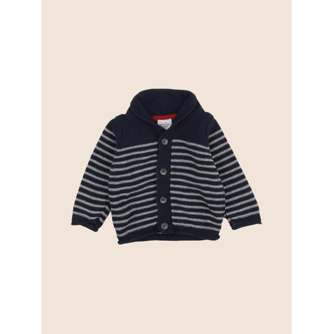 Gilet - Etat satisfaisant bleu <span itemprop=