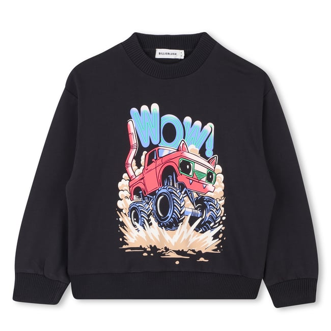 Sweat en polaire dark grey <span itemprop=