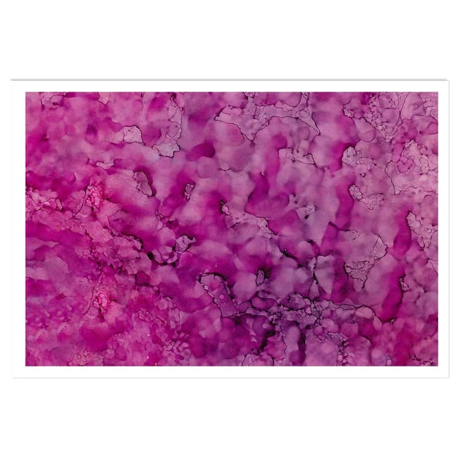 Poster fuchsia - HEXOA